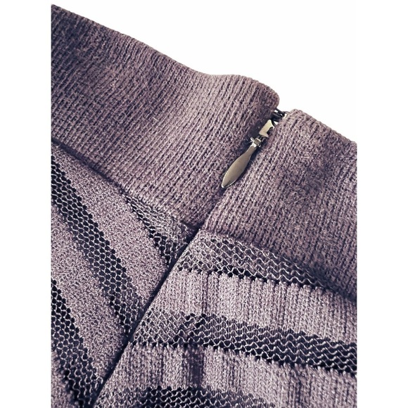 & Other Stories Purple Striped A-Line Midi Balletcore Skirt Size 4 - Picture 5 of 5